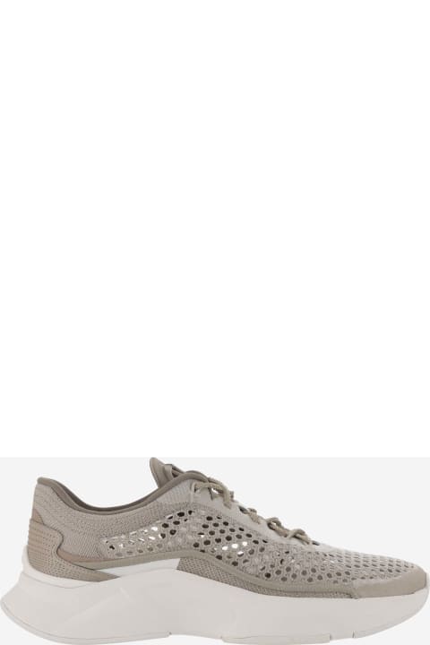 Shoes for Women Valentino Garavani True Actress Sneakers In Mesh And Leather