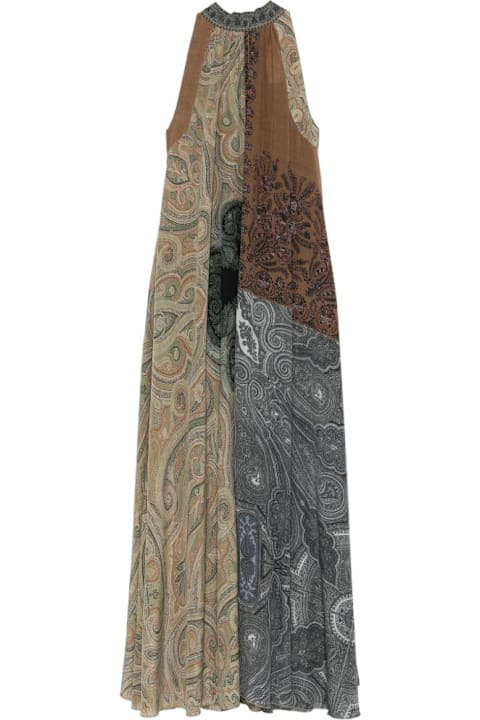 Pierre-Louis Mascia for Kids Pierre-Louis Mascia Printed Silk Dress