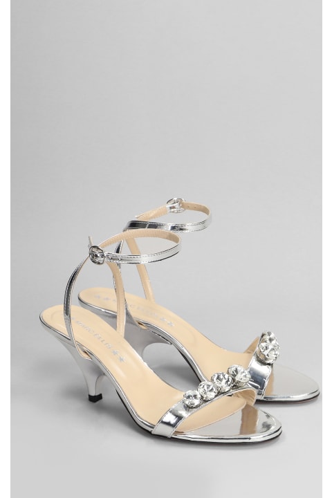 Shoes for Women Marc Ellis Sandals In Silver Leather