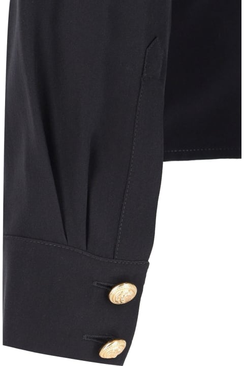Balmain Coats & Jackets for Women Balmain Silk Shirt