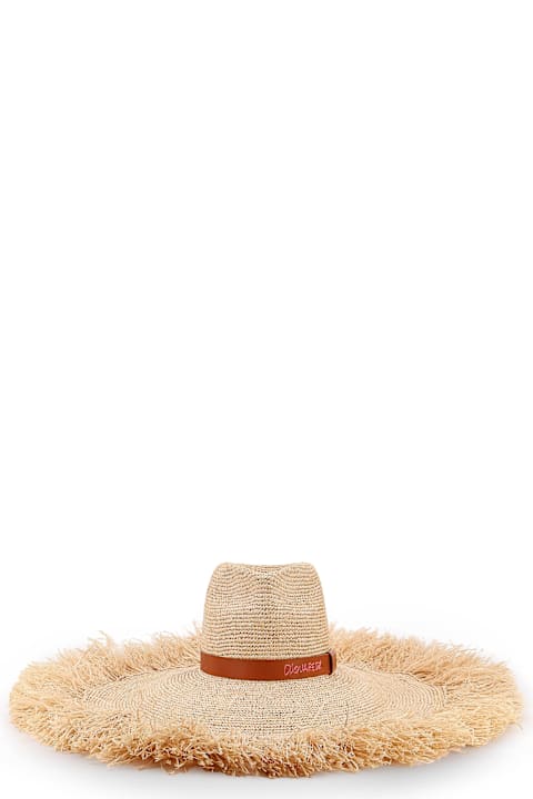 Prada Dark Brown Leather Hat | italist