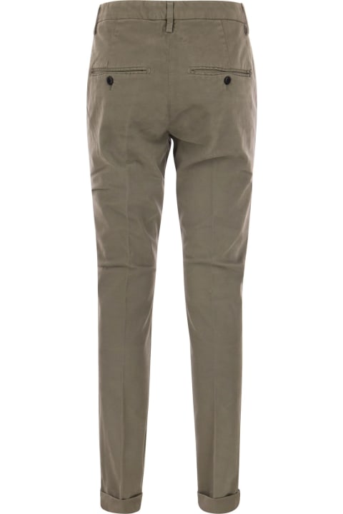 Fashion for Men Dondup Gaubert - Slim-fit Gabardine Trousers