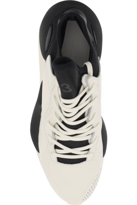 Y-3 for Women Y-3 'kaiwa' White Leather Sneakers