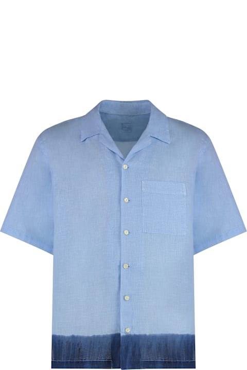 メンズ 120% Linoのウェア 120% Lino Linen Shirt
