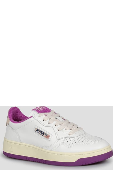 Homeware Autry Autry Medalist Low Sneakers In Leather