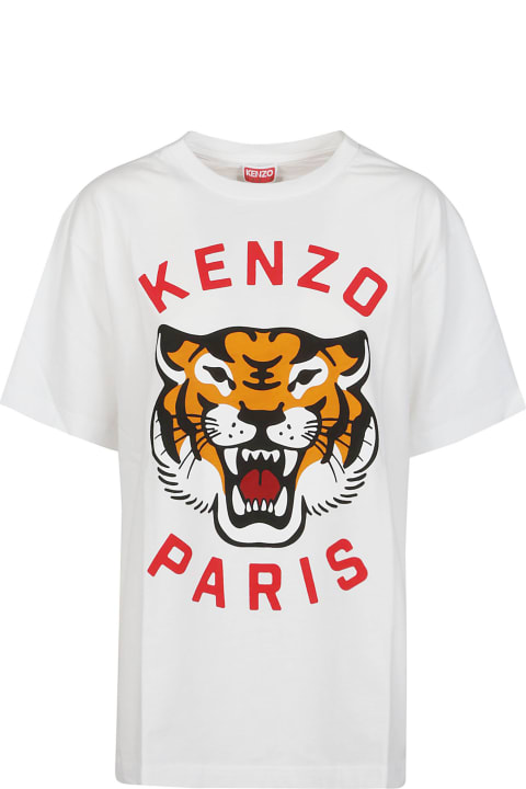 Kenzo Topwear for Women Kenzo Lucky Tiger Oversize T-shirt