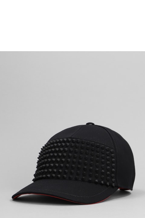 Hats for Men Christian Louboutin 'enky Spikes' Cap