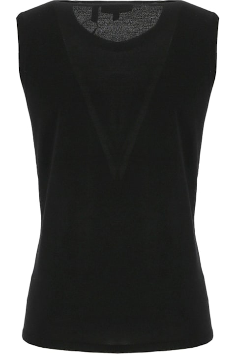 Theory معاطف وجواكت لـ السيدات Theory Crewneck Ribbed Knit Vest