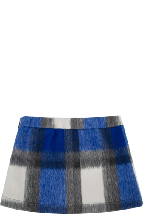 Homeware MSGM Check Cloth Mini Skirt Girl