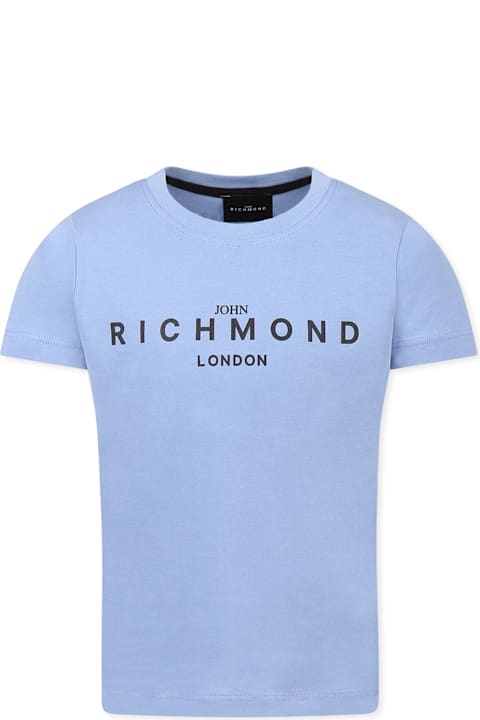 Homeware Richmond Blue T-shirt For Boy With Logo