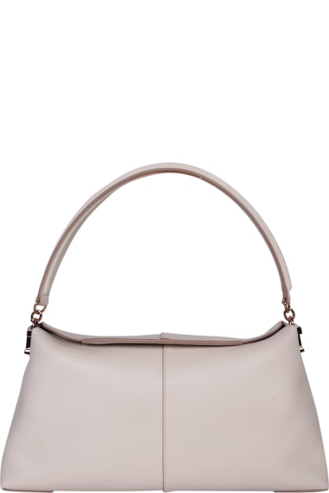 Tod's Bags for Women Tod's T Case Ivory Shoulder Bag