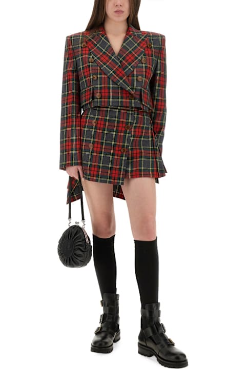 Homeware Vivienne Westwood Tartan Cropped Jacket