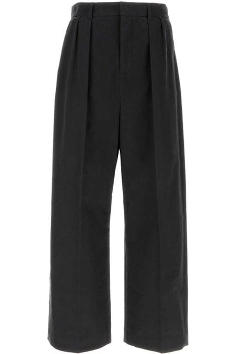 Loewe Pants for Men Loewe Charcoal Stretch Cotton Pant