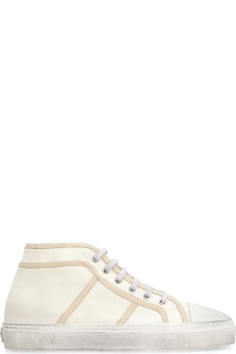 メンズ Dolce & Gabbanaのスニーカー Dolce & Gabbana Canvas Mid-top Sneakers