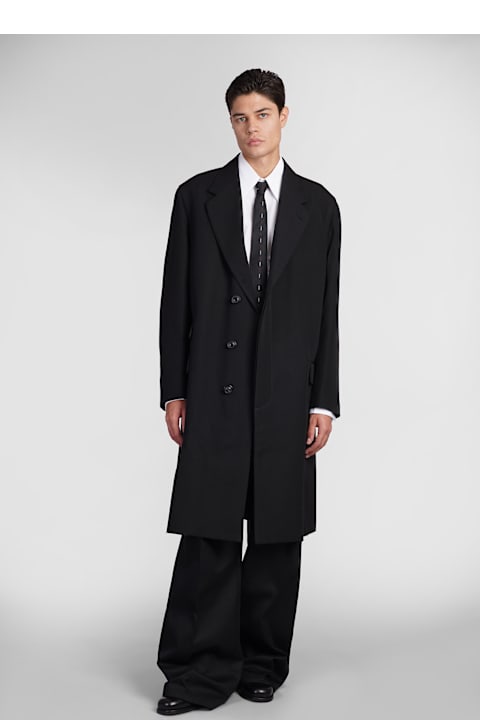 Maison Margiela Coats & Jackets for Men Maison Margiela Coat In Black Wool