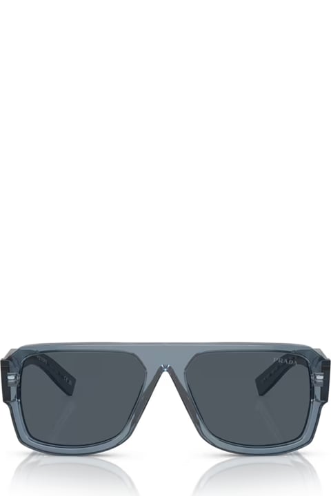 Prada Eyewear Eyewear for Men Prada Eyewear Pr 22ys Transparent Grey Sunglasses