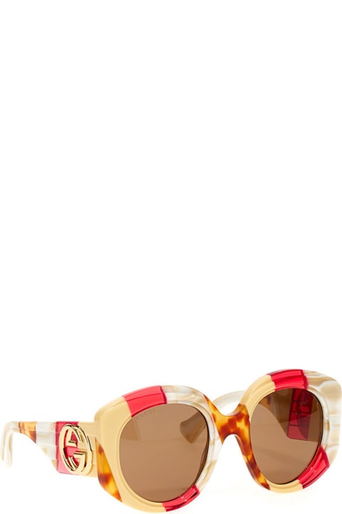 Homeware Gucci Tricolor Sunglasses