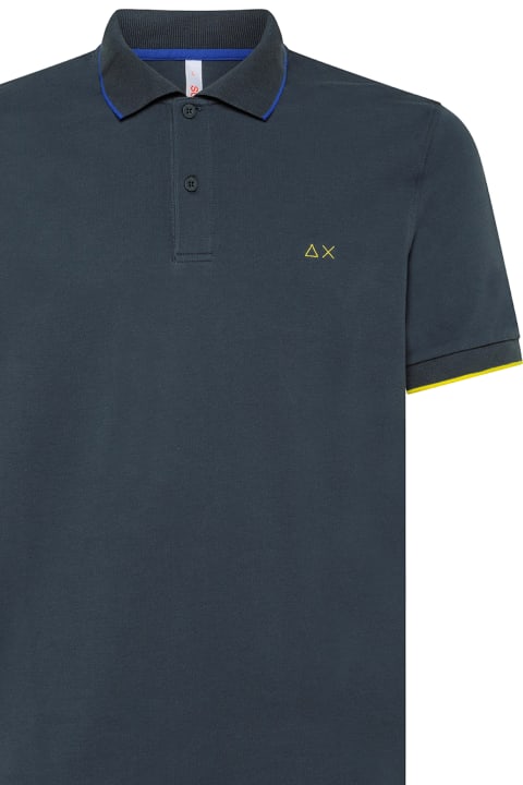 Polo Small Stripe On Collar Sun 68
