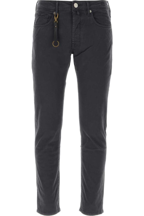 メンズ Incotexのウェア Incotex Graphite Stretch Cotton Pant