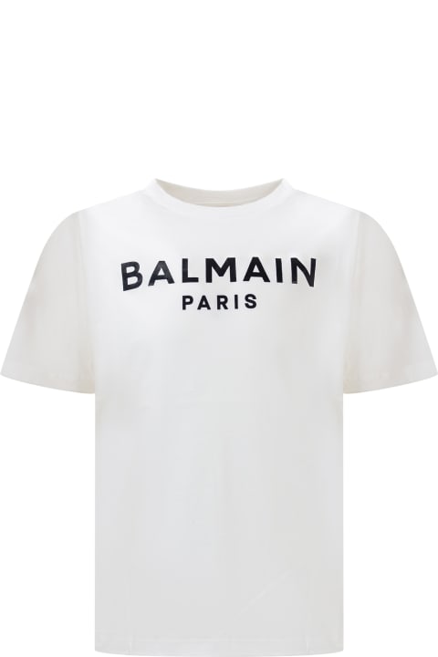 Sale for Girls Balmain Logo T-shirt