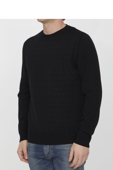 Sweaters for Men Valentino Toile Iconographe Sweater