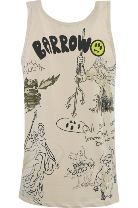 Barrow Topwear for Men Barrow Print Tank Top