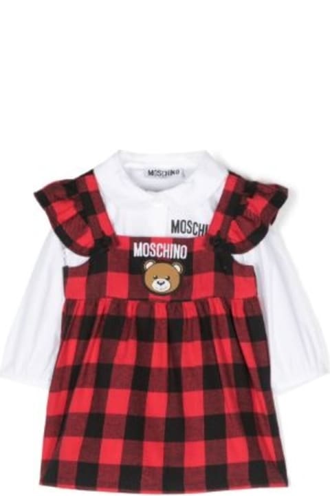 Moschino Bodysuits & Sets for Baby Boys Moschino Abito A Quadri