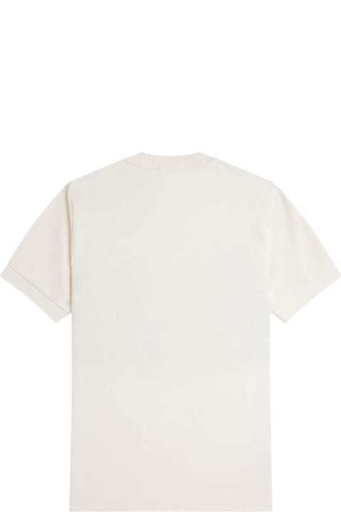 Fred Perry for Kids Fred Perry Cotton T-shirt With Striped Motif