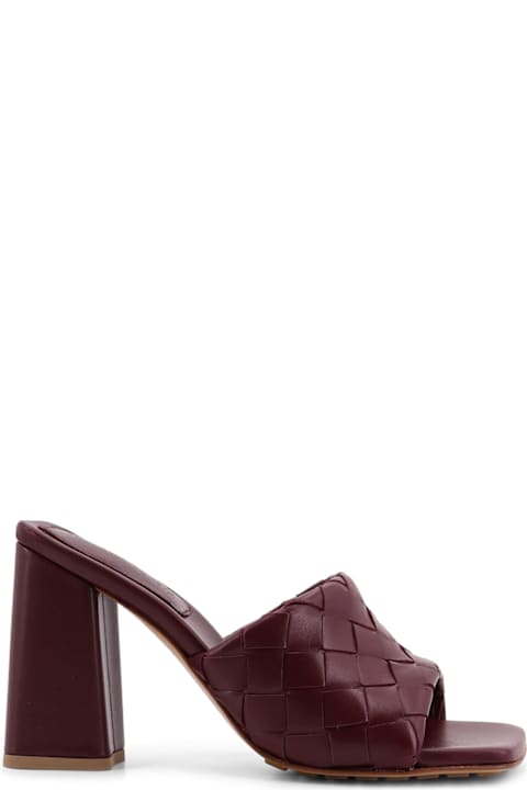 Bottega Veneta Parco Leather Sandals