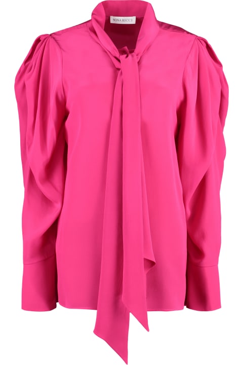 Fashion for Women Nina Ricci Crêpe-silk Shirt