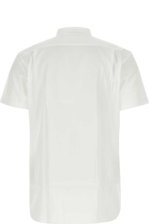 Comme des Garçons Shirt for Men Comme des Garçons Shirt White Poplin Shirt