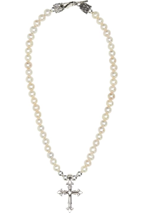 Emanuele Bicocchi Necklaces for Women Emanuele Bicocchi White Pearls Necklace