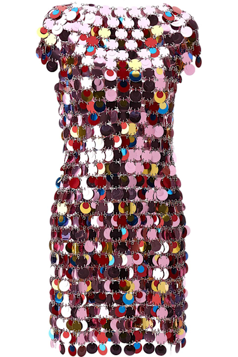 Paco Rabanne for Women Paco Rabanne 'the Iconic Sparkle Discs' Dress