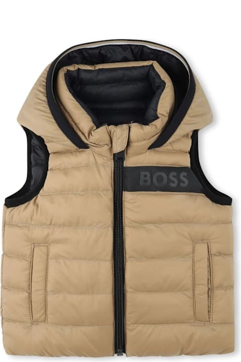 Hugo Boss Coats & Jackets for Baby Boys Hugo Boss Gilet Reversibile