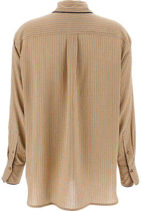 Victoria Beckham for Women Victoria Beckham 'piping Detail Pyjama' Shirt