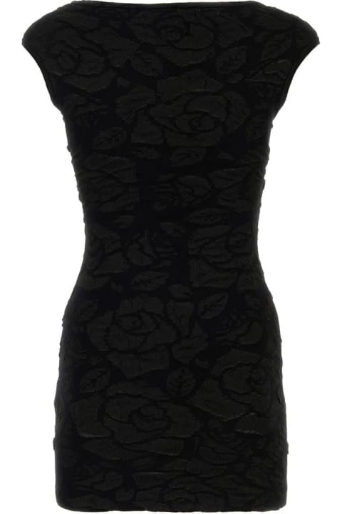 Blumarine Dresses for Women Blumarine Black Polyester Blend Mini Dress