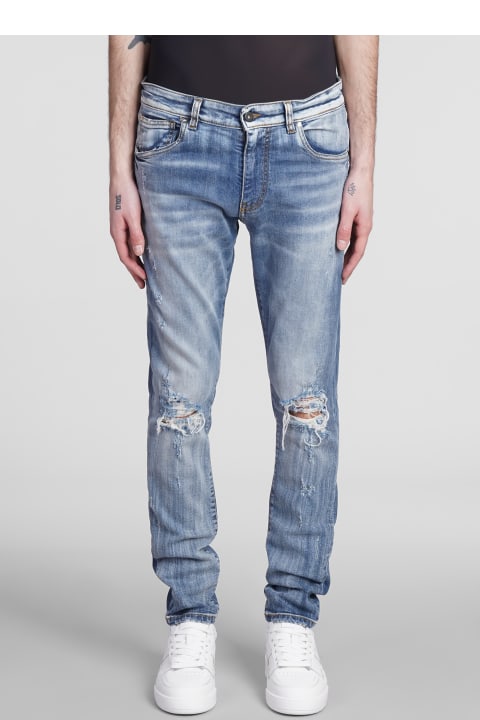 Jeans In Blue Cotton