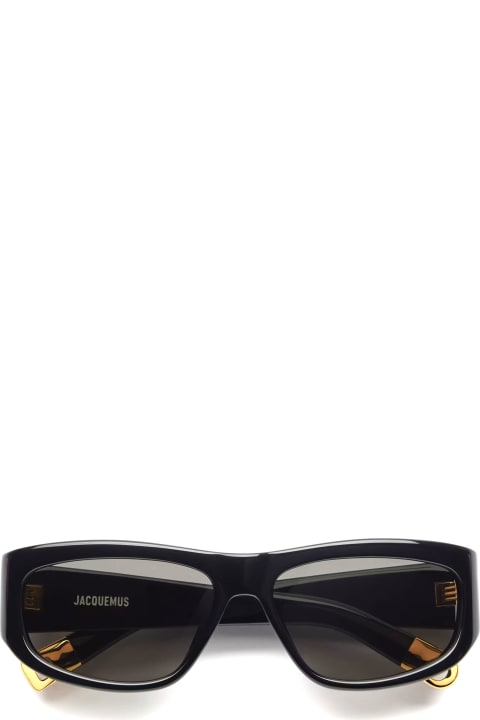 Jacquemus Women Jacquemus Pilota - Black Sunglasses