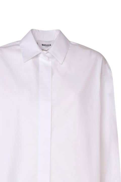 Mariuccia Milano Kids ملابس علوية لـ السيدات Mariuccia Milano Kids Oxford Shirt In Cotton