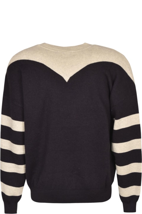 Logo Stripe Sleeve Sweater
