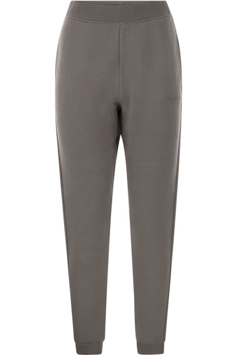 'S Max Mara Fleeces & Tracksuits for Women 'S Max Mara Logo Embroidered Jogging Trousers
