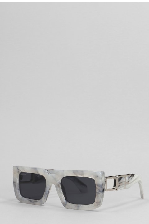 Boston Sunglasses In Grey Acrylic
