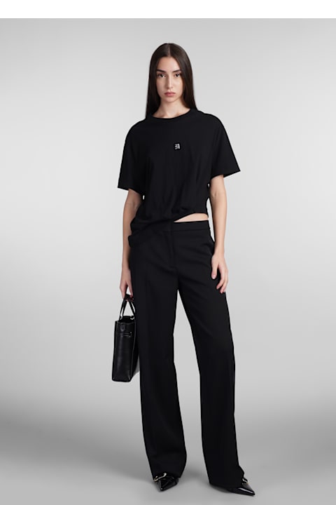 Topwear for Women Givenchy Top With Logo-shaped Appliqué