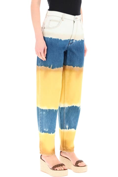 Alberta Ferretti Jeans for Women Alberta Ferretti Oceanic Tie-dye Jeans