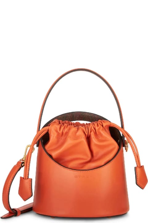 ウィメンズ新着アイテム Etro Orange Mini Saturno Bag