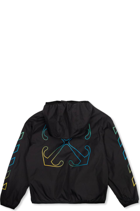 Off-White Coats & Jackets for Boys Off-White Off-white Kids Track Jacket With Logo
