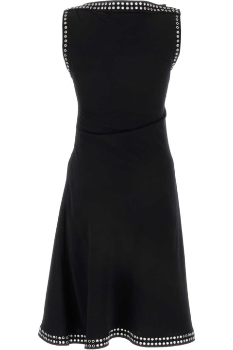 Homeware Burberry Black Satin Dress