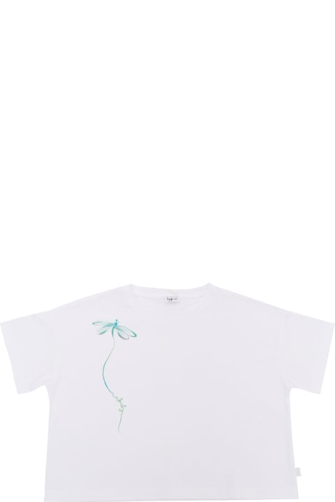 Il Gufo for Kids Il Gufo Cropped T-shirt With Print.