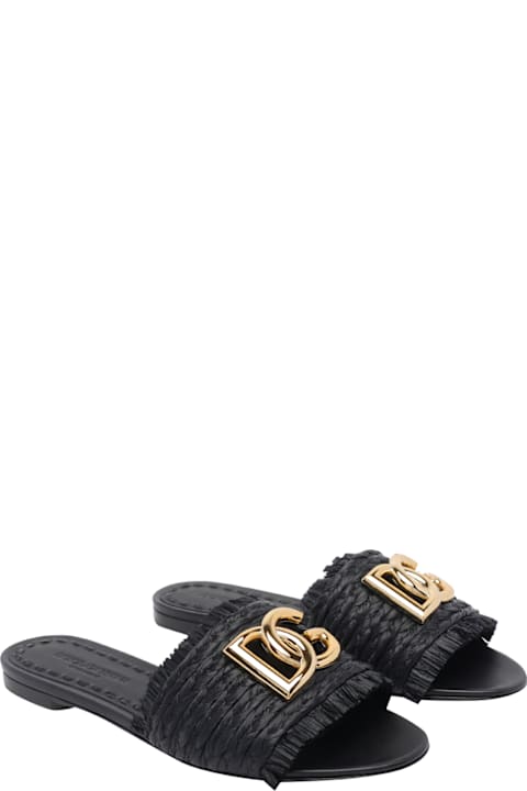 Homeware Dolce & Gabbana Logo Slide Sandals