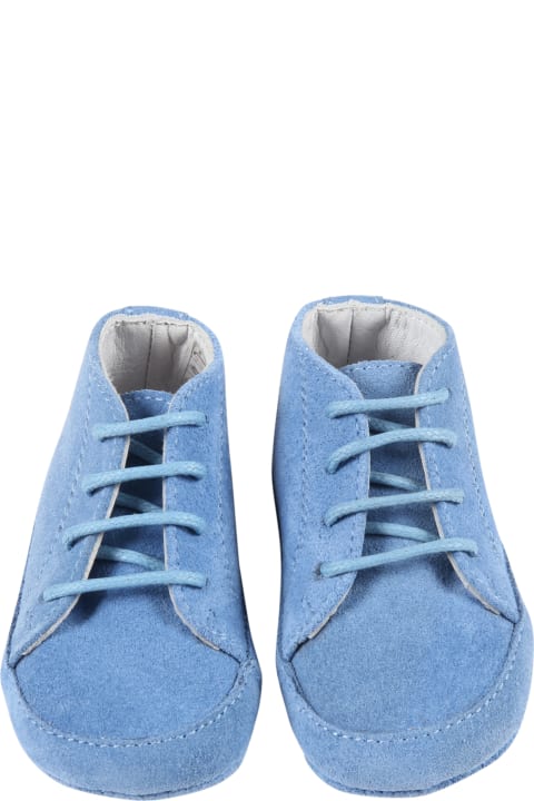 Light-blue Shoes For Baby Boy